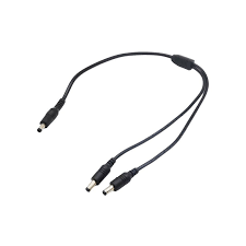 DC male to male Splitter 1 to 2 way. 1M Length